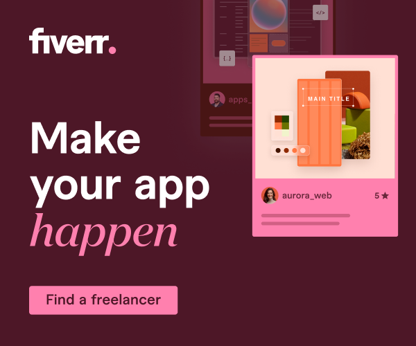 Fiverr.com - Développement d'applications mobiles